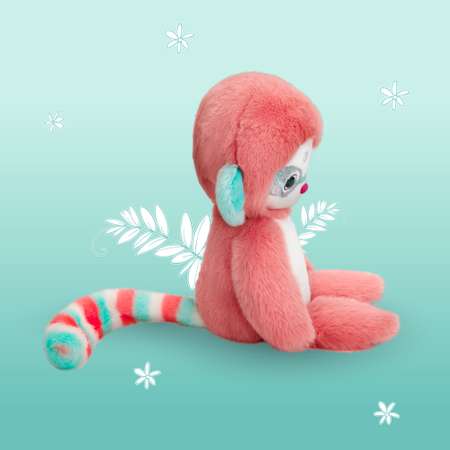 Мягкая игрушка BUDI BASA Лори Колори Моммо персиковый 25 см LR25-13