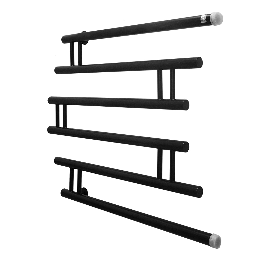 Полотенцесушитель водяной Energy Modern 600x700 черный матовый - фото 3