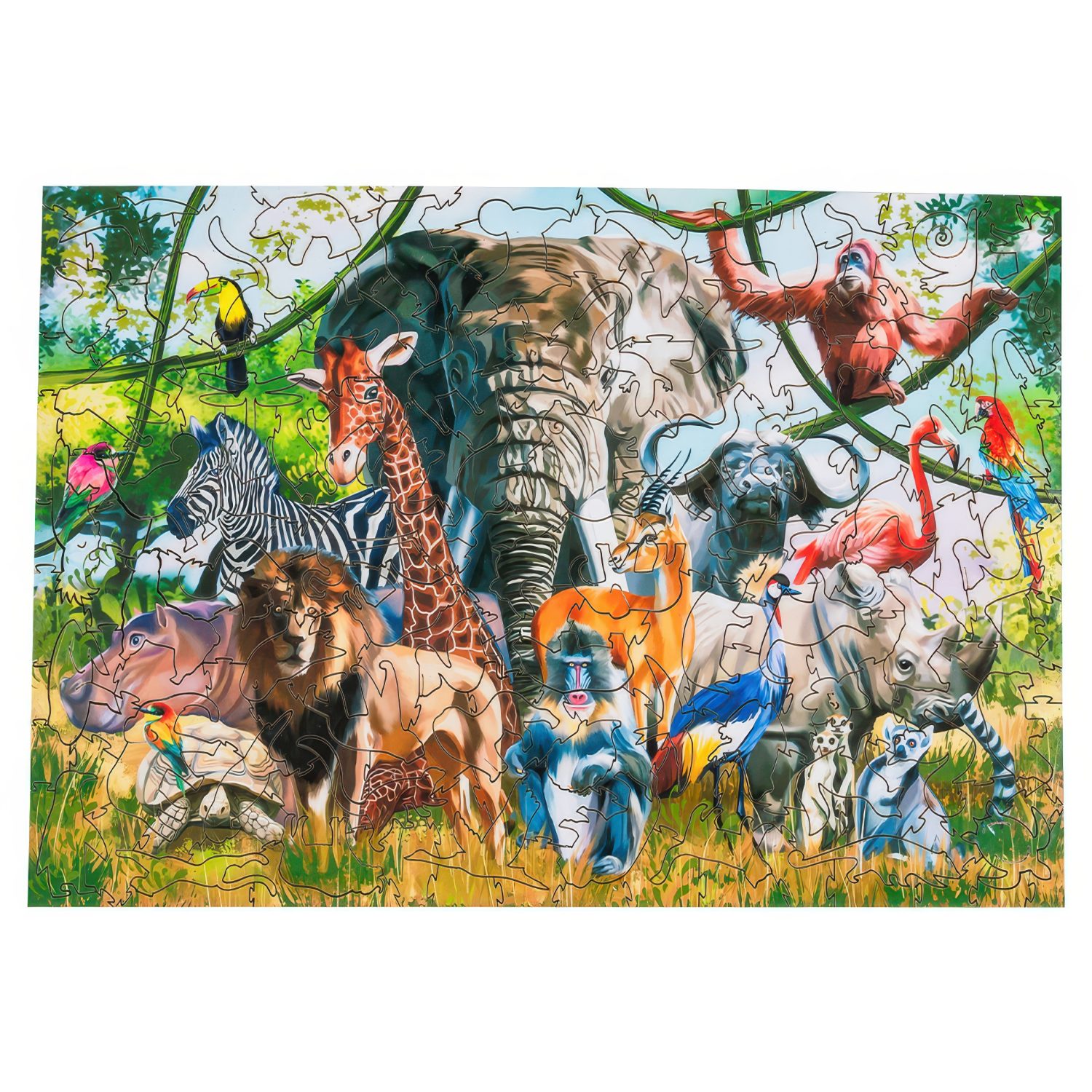 Пазл 1TOY деревянный - фото 9