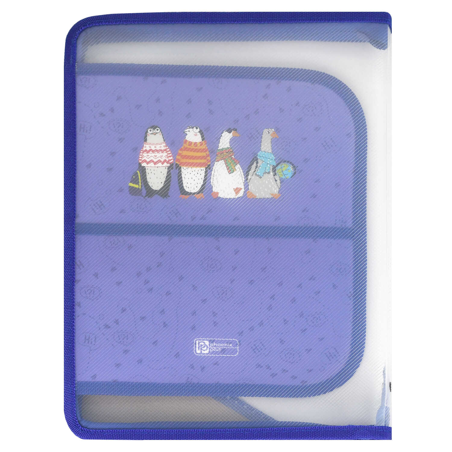 Папка для тетрадей Феникс + Пингвины и гуси А4 - фото 3