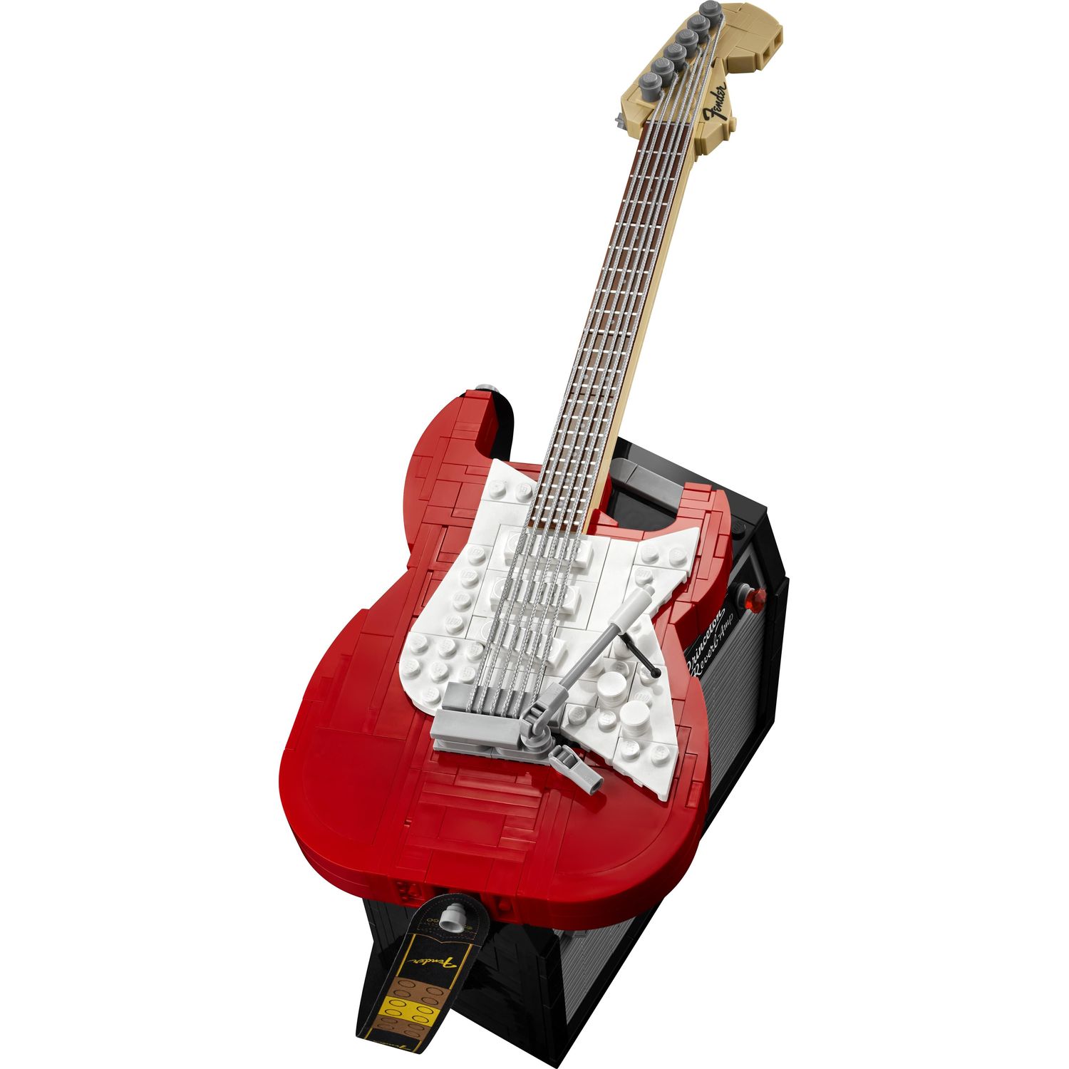 Конструктор LEGO Ideas Гитара Fender Stratocaster блочный - фото 4