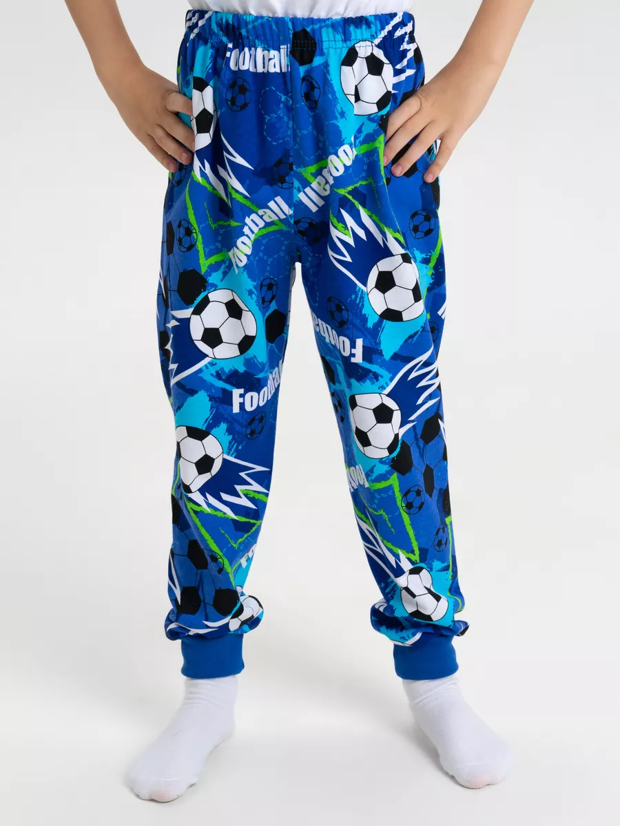 Брюки DANKIDS Брюки Футер "Football" - фото 1