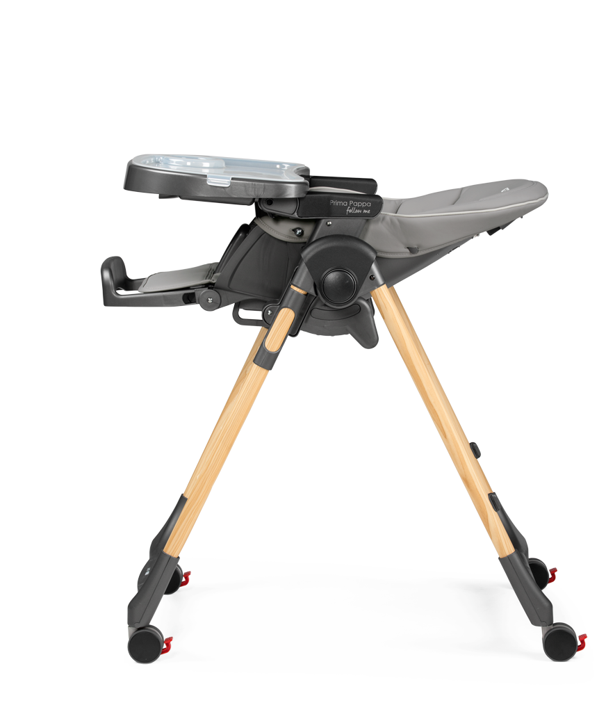 Стульчик для кормления Peg-Perego Prima Pappa Follow Me серый - фото 18