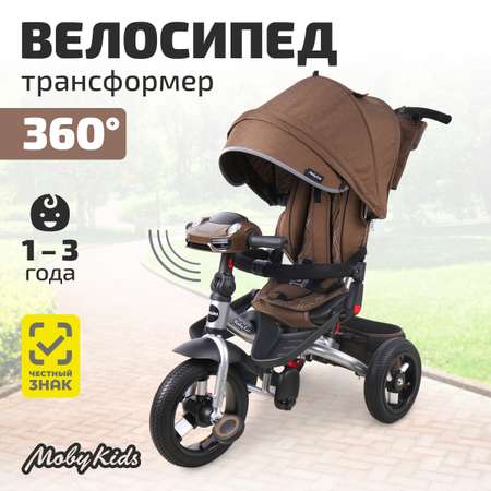 Трехколесный велосипед Moby kids 12 дюймов