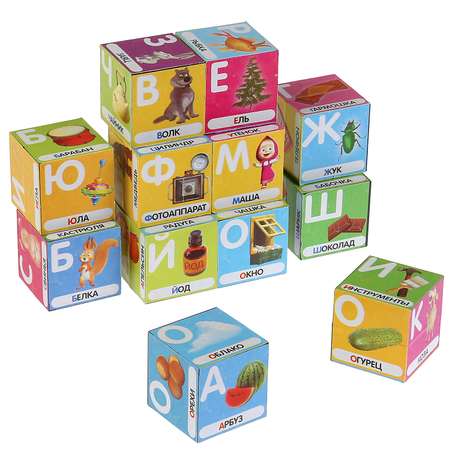 Игрушка Играем вместе кубики