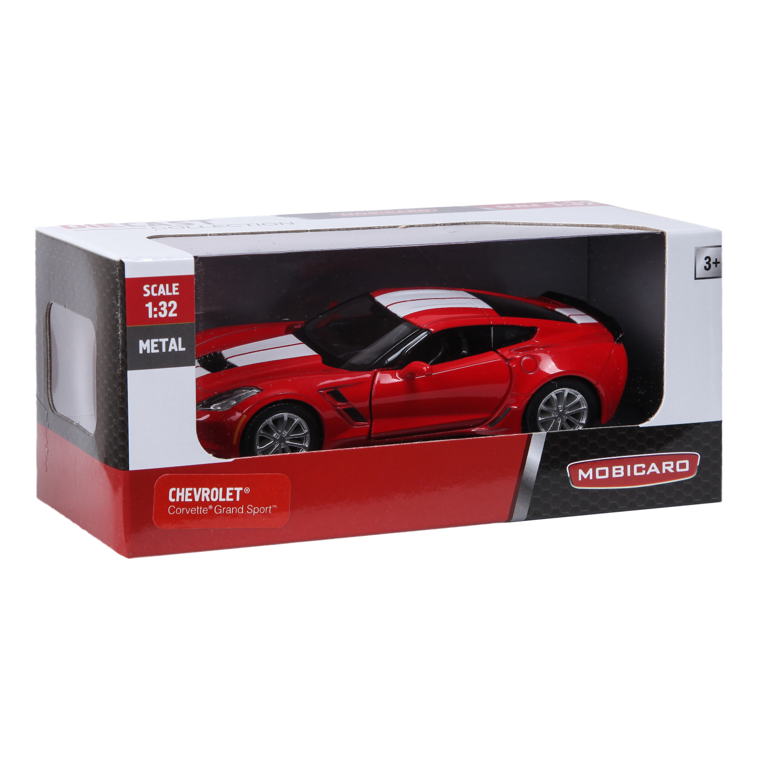Автомобиль Mobicaro Chevrolet Corvette Grand Sport 1:32 в ассортименте 544039C - фото 8