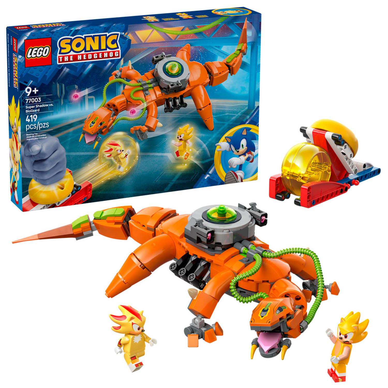 Конструктор LEGO Sonic the Hedgehog Супер Шэдоу 419 дет. - фото 1