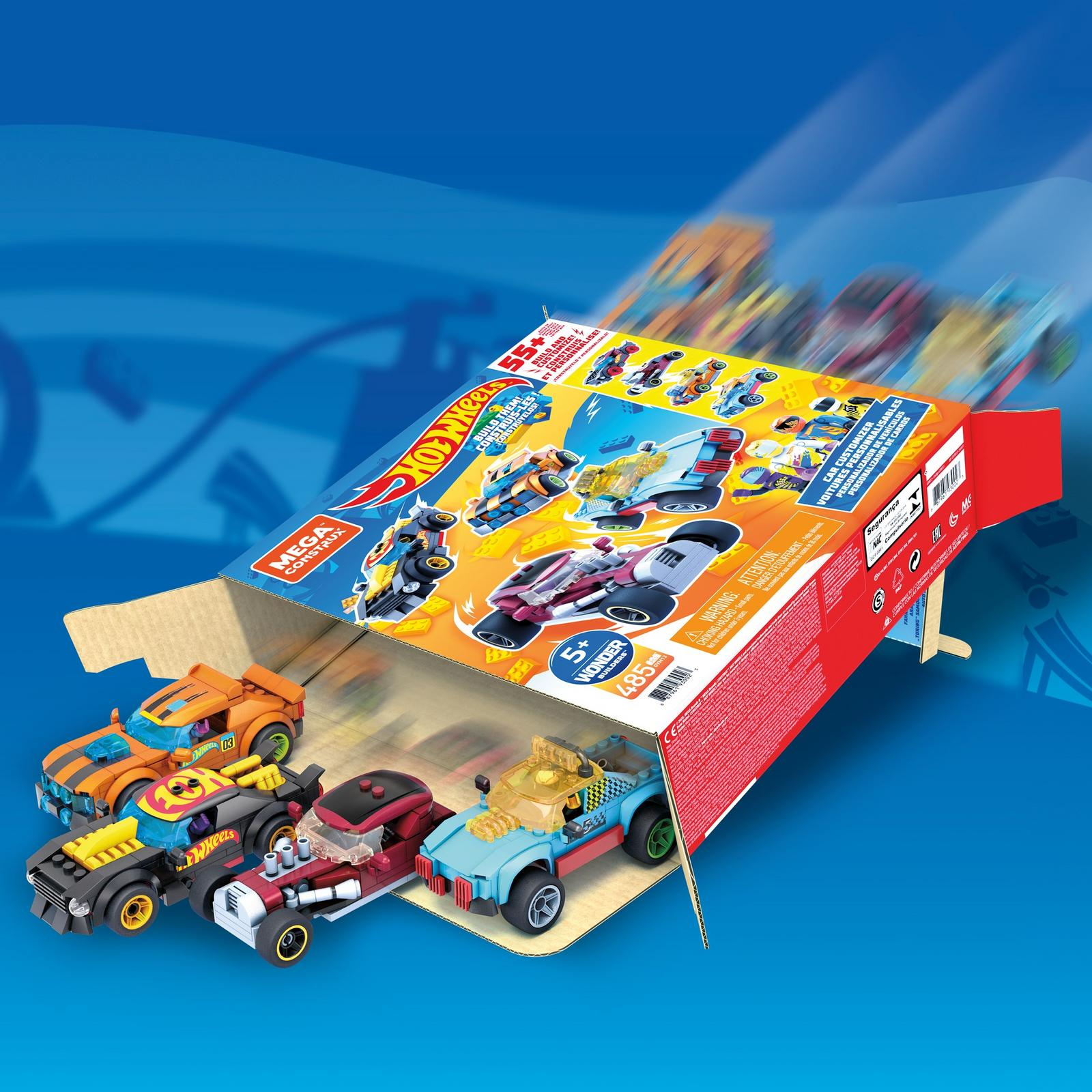 Конструктор Mega Construx Hot Wheels 485 дет. - фото 8