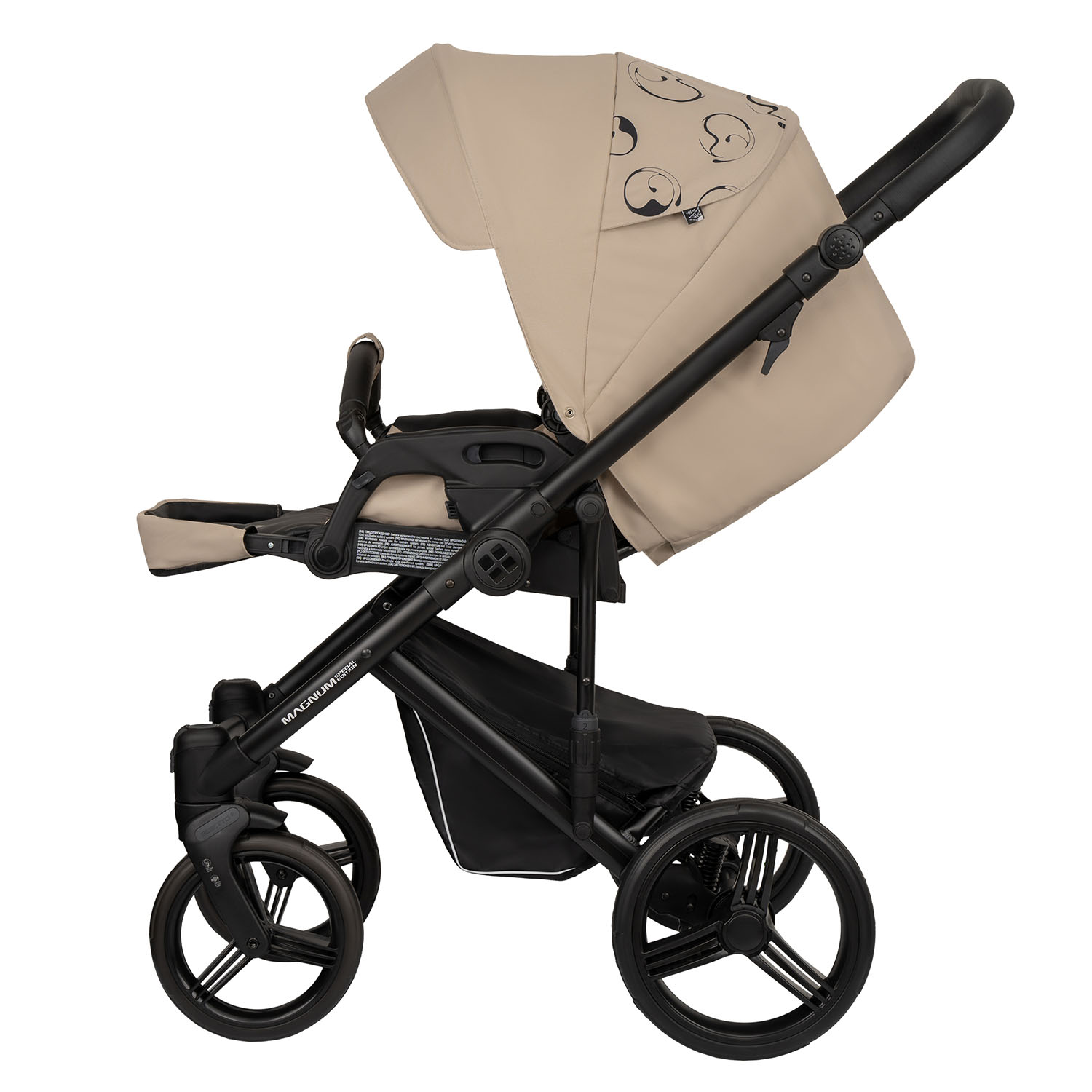 Коляска 2в1 Bebetto Magnum Light SE бежевый - фото 9