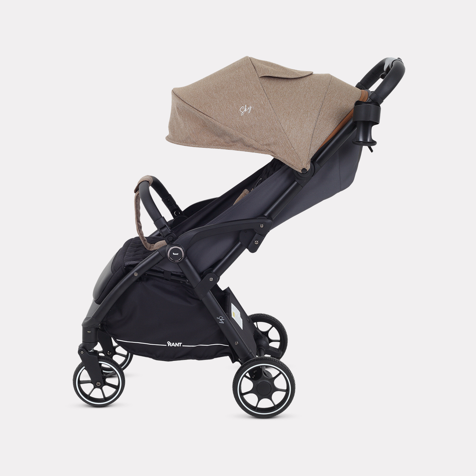 Коляска прогулочная Rant SKY коричневый - фото 9