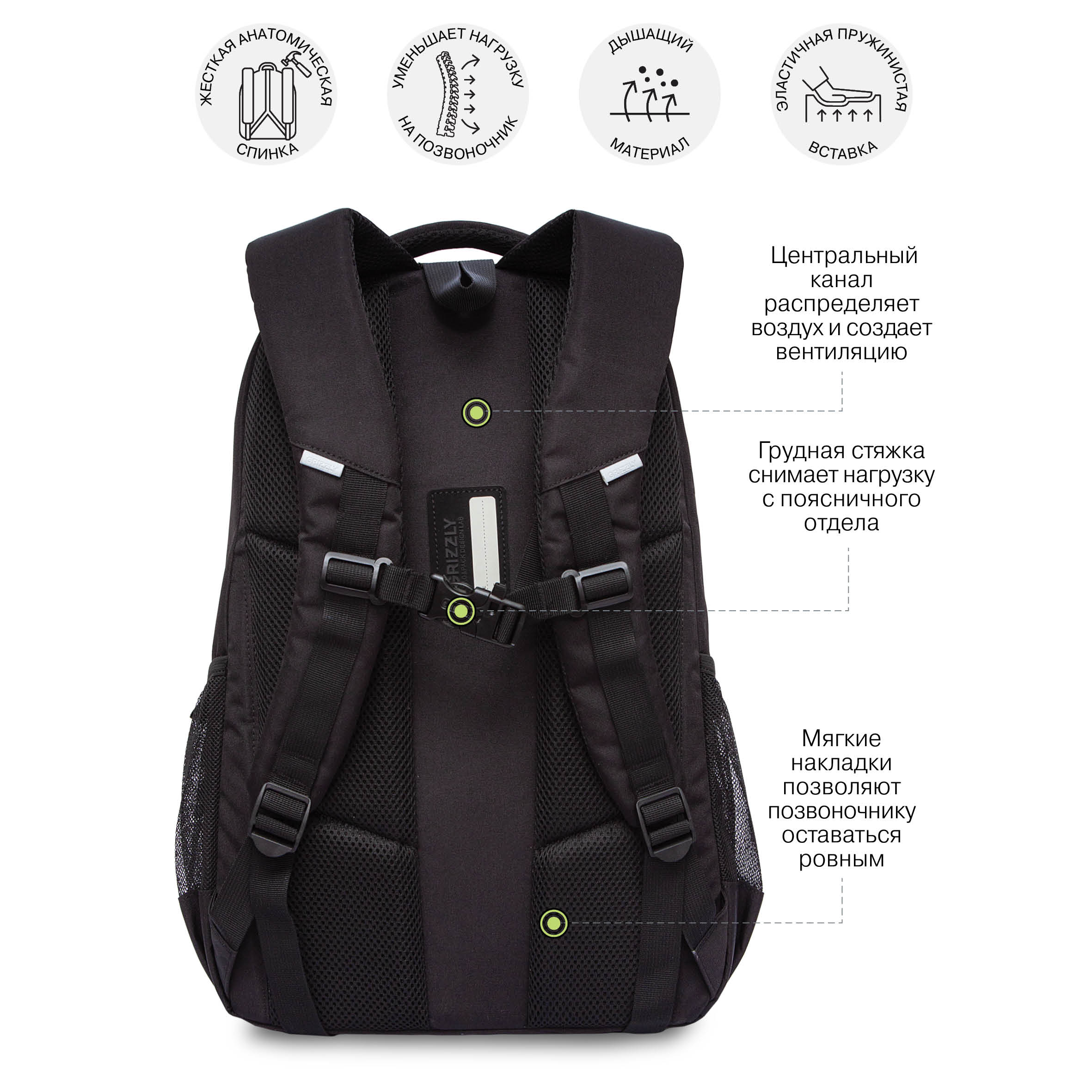 Рюкзак Grizzly для мальчика - фото 8