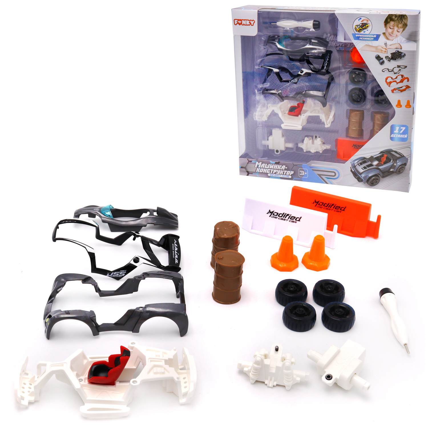 Автомобиль Funky Toys YS0281484-МП - фото 3