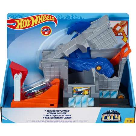 Трек Hot Wheels Сити с монстрами-злодеями в ассортименте