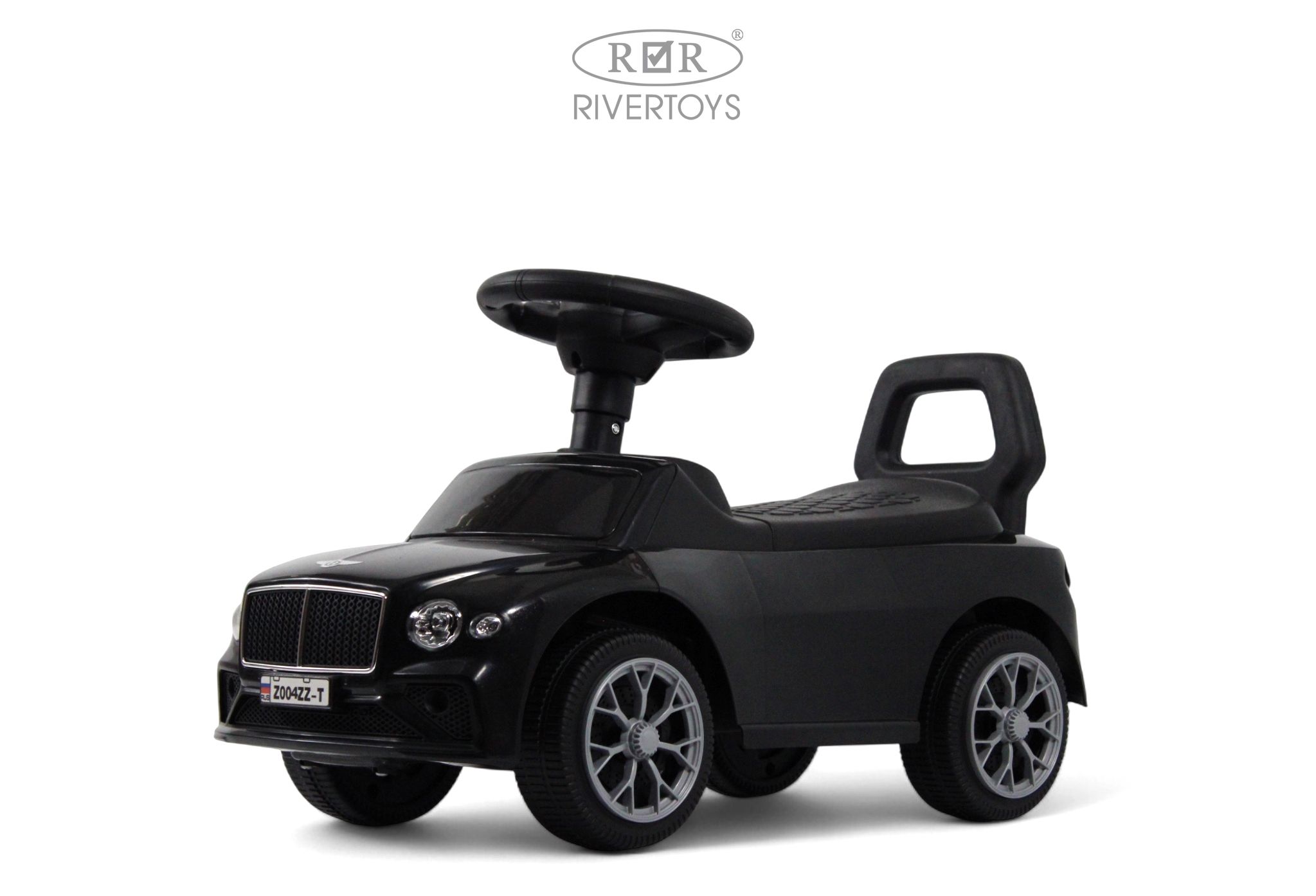 Каталка RIVERTOYS Z004ZZ-T-BLACK черный - фото 1