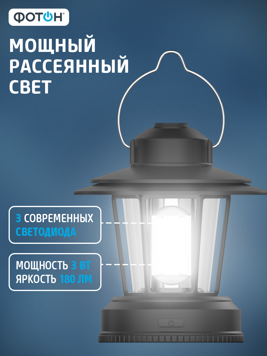 Фонарь кемпинговый Фотон C-480 - фото 2