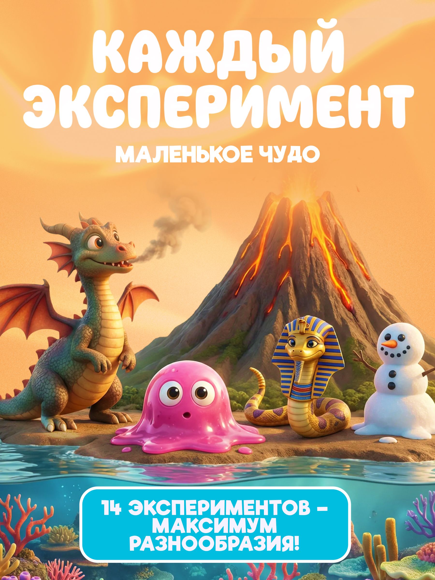 Набор для опытов Наукасити 14 в 1 - фото 3