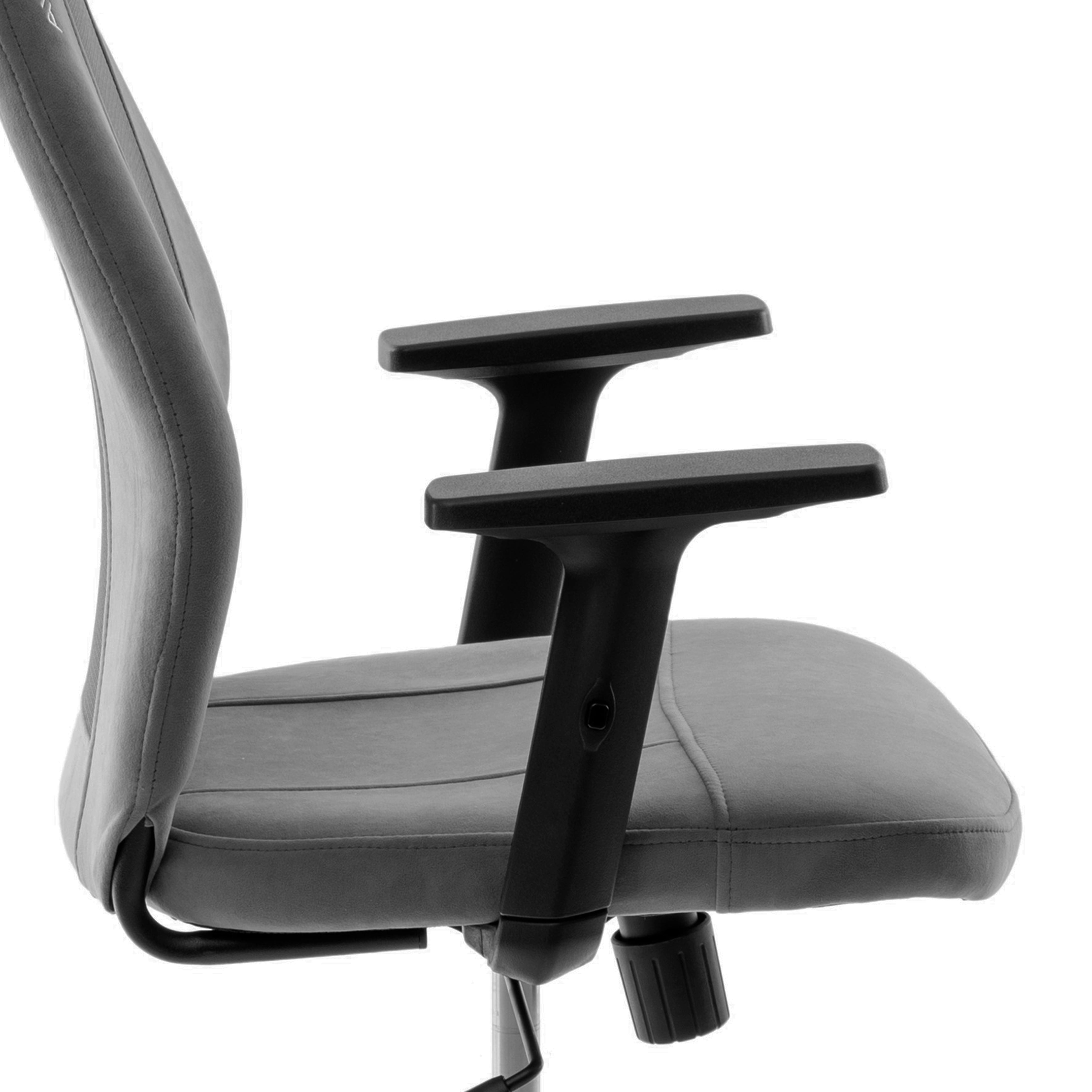 Компьютерное кресло TETCHAIR флок/ткань серый - фото 13