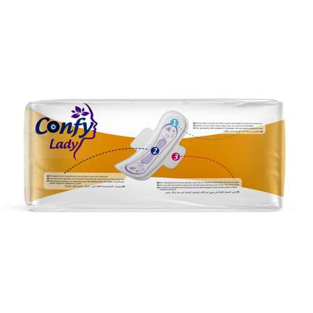 Прокладки гигиенические CONFY Lady Classic long 16 шт