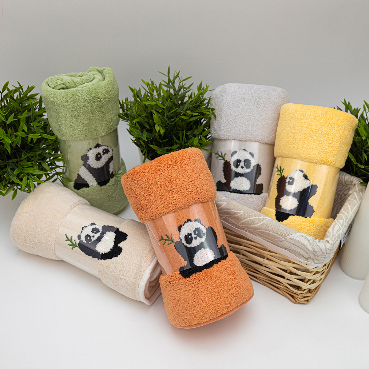 Полотенце BRAVO Панда 35 x 75 см 1 шт. - фото 1