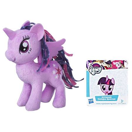 Игрушка мягкая My Little Pony Пони Твинлайт с волосами C0101EU4