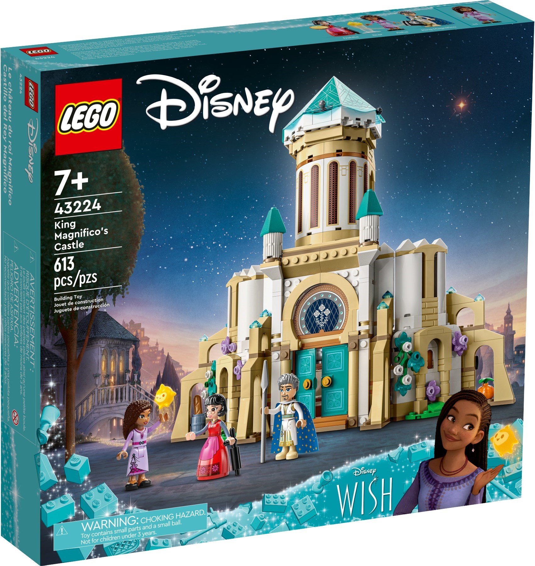 Изображение товара Конструктор LEGO Disney Princess Замок Короля Магнифико 43224 60 дет Изображение товара Конструктор LEGO Disney Princess Замок Короля Магнифико 43224 60 дет