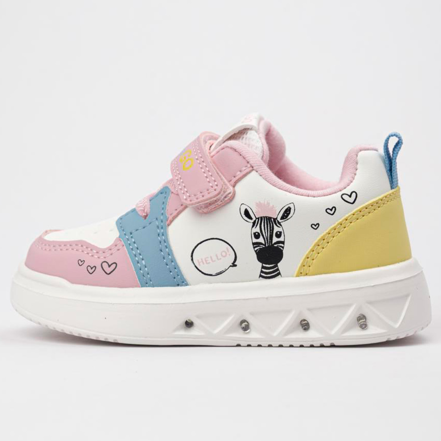 Кроссовки TikkaGo 1A05_6251-1_white-pink-biruza - фото 7