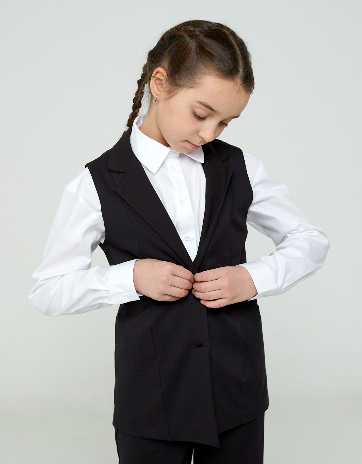 Жилет IRINA EGOROVA GL-Kids-D_черный - фото 2