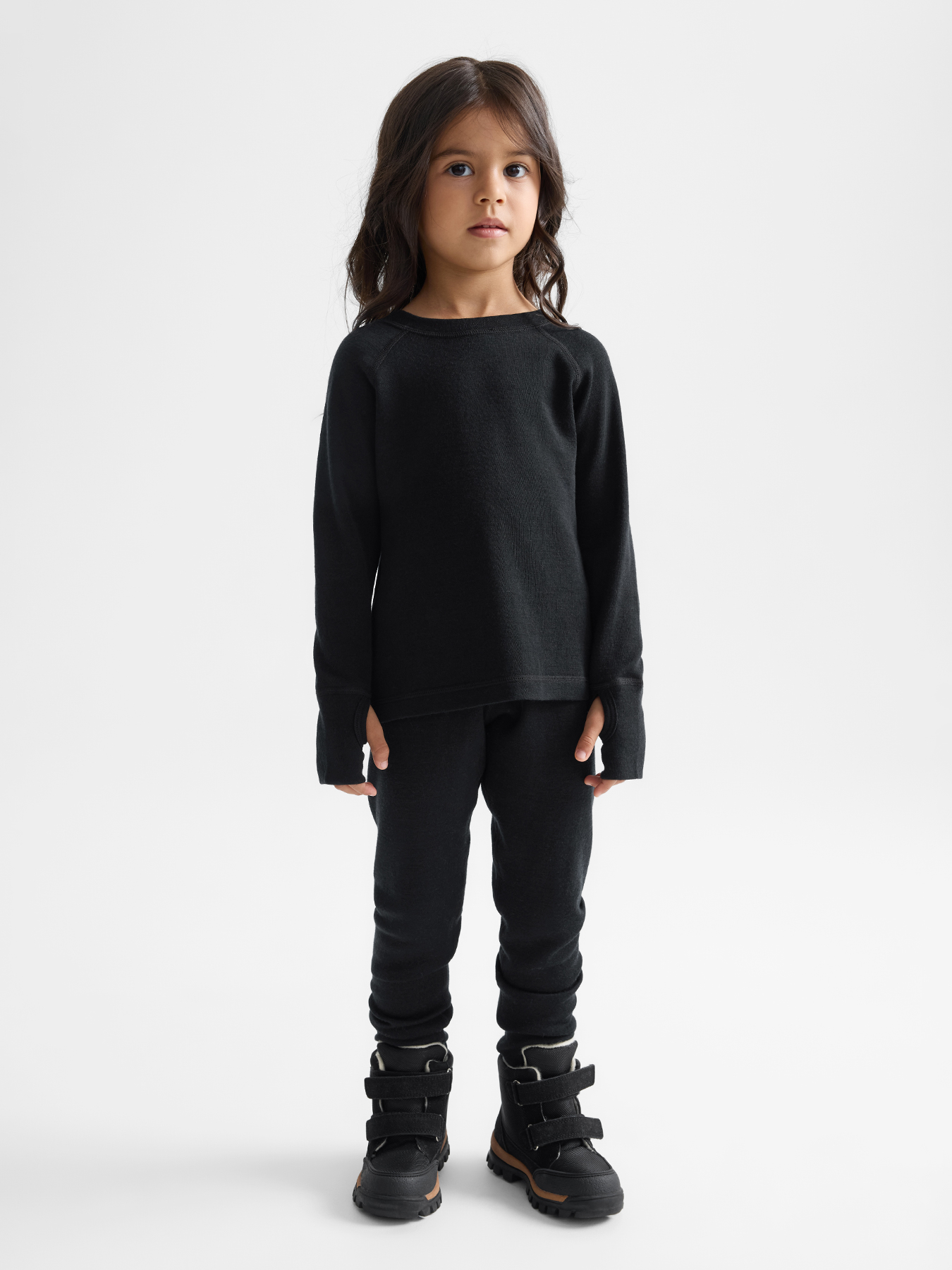 Термобелье Happy Baby 89126_black - фото 1