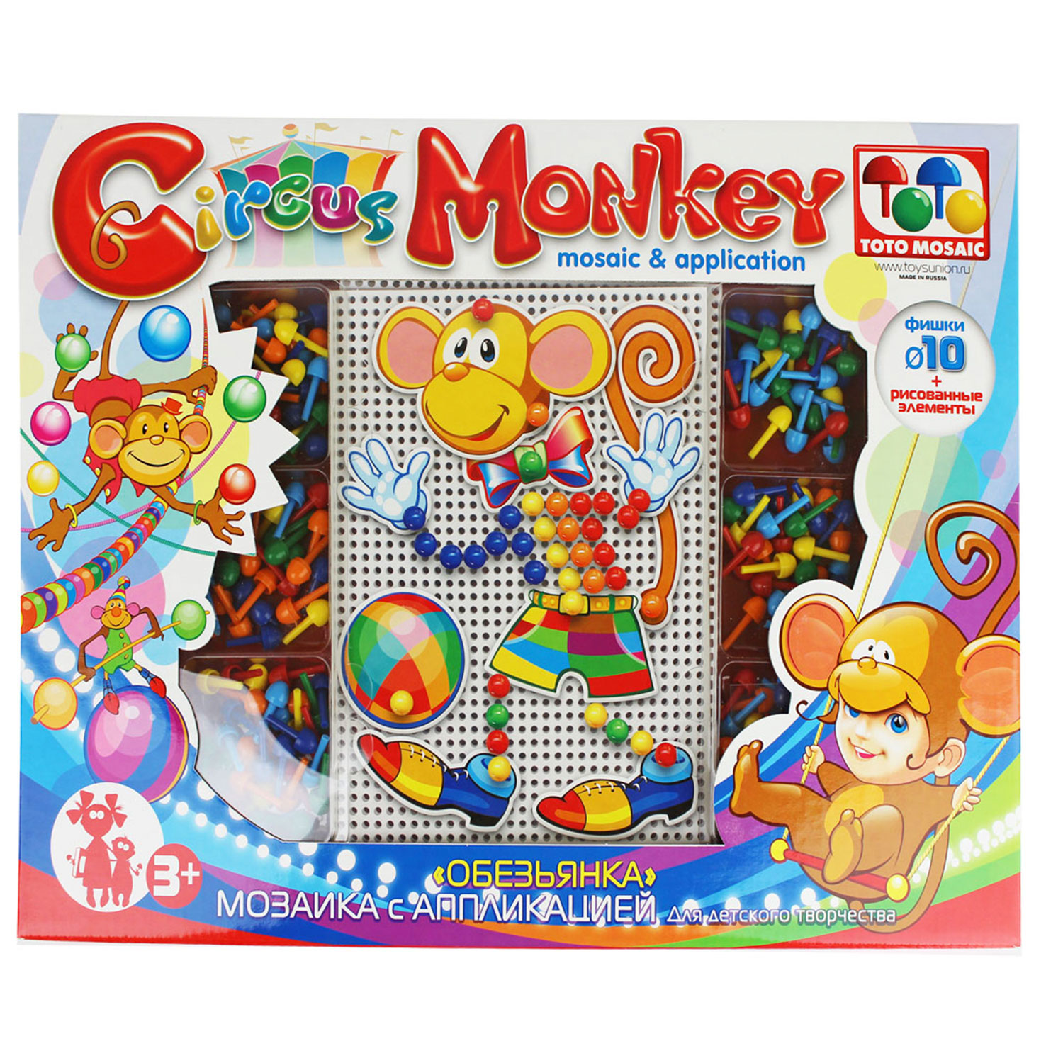 Мозаика Toys Union Обезьянка - фото 1