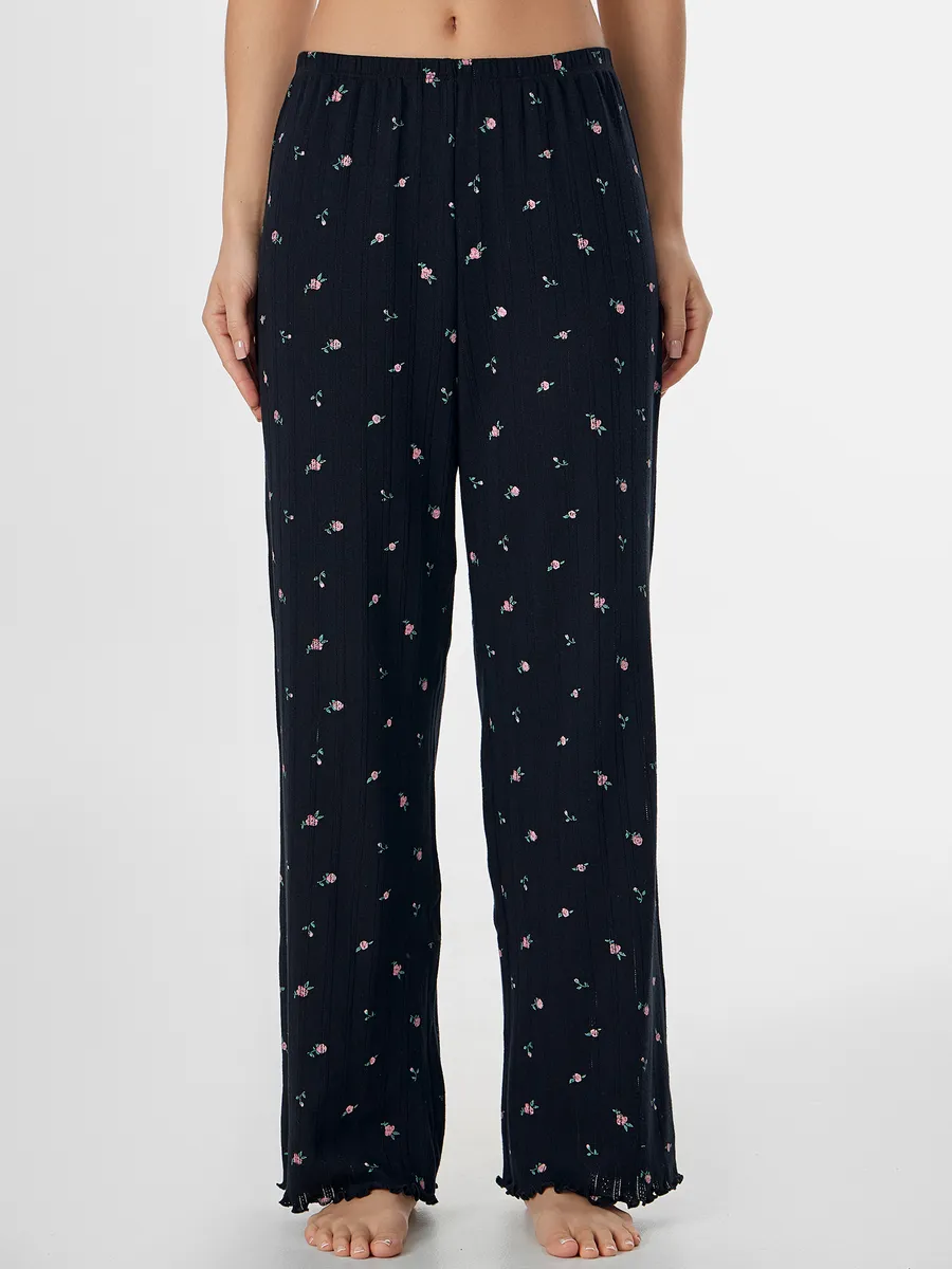 Пижама Mark Formelle (Марк Формэль) 592613/розочки на черном - фото 7