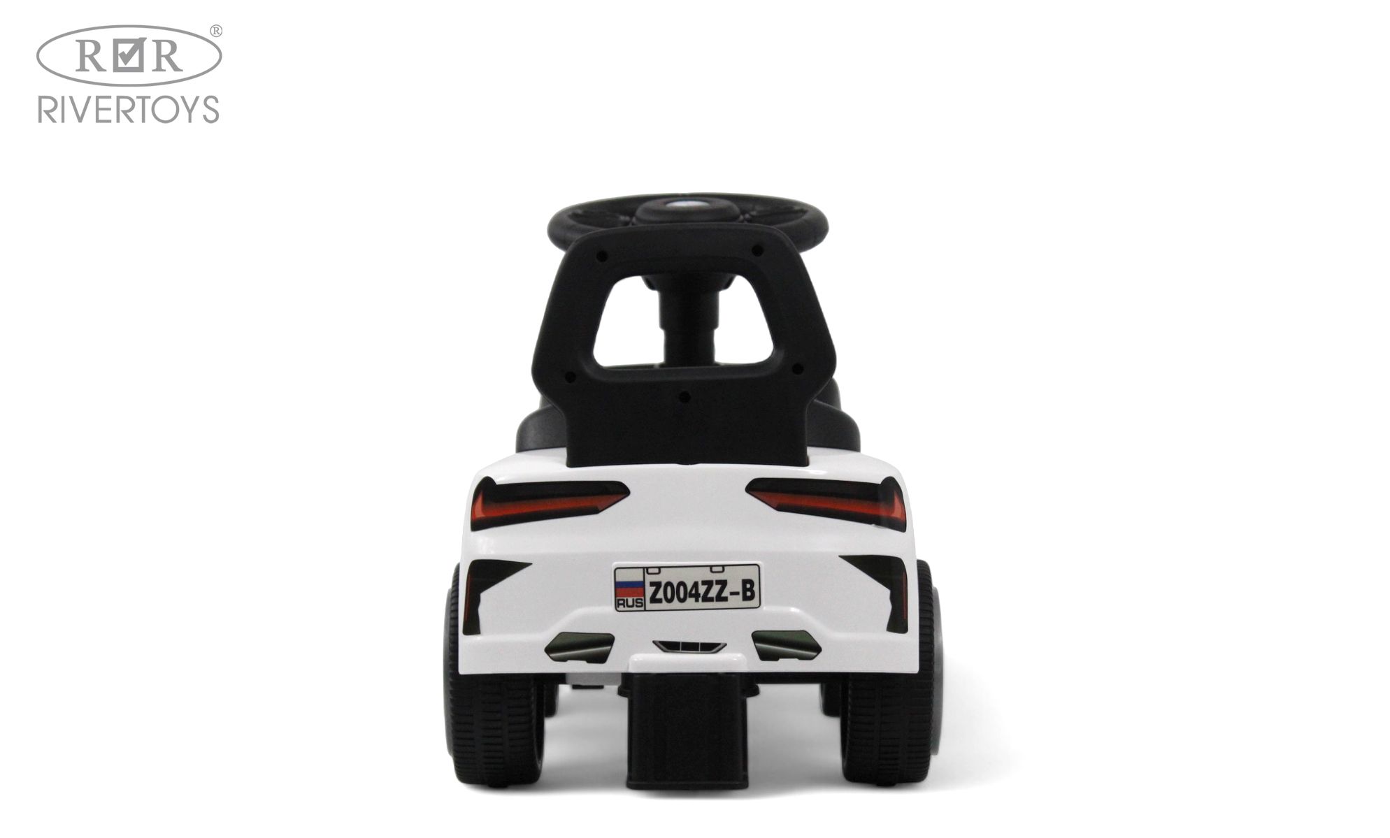 Каталка RIVERTOYS Z004ZZ-B-WHITE белый - фото 8