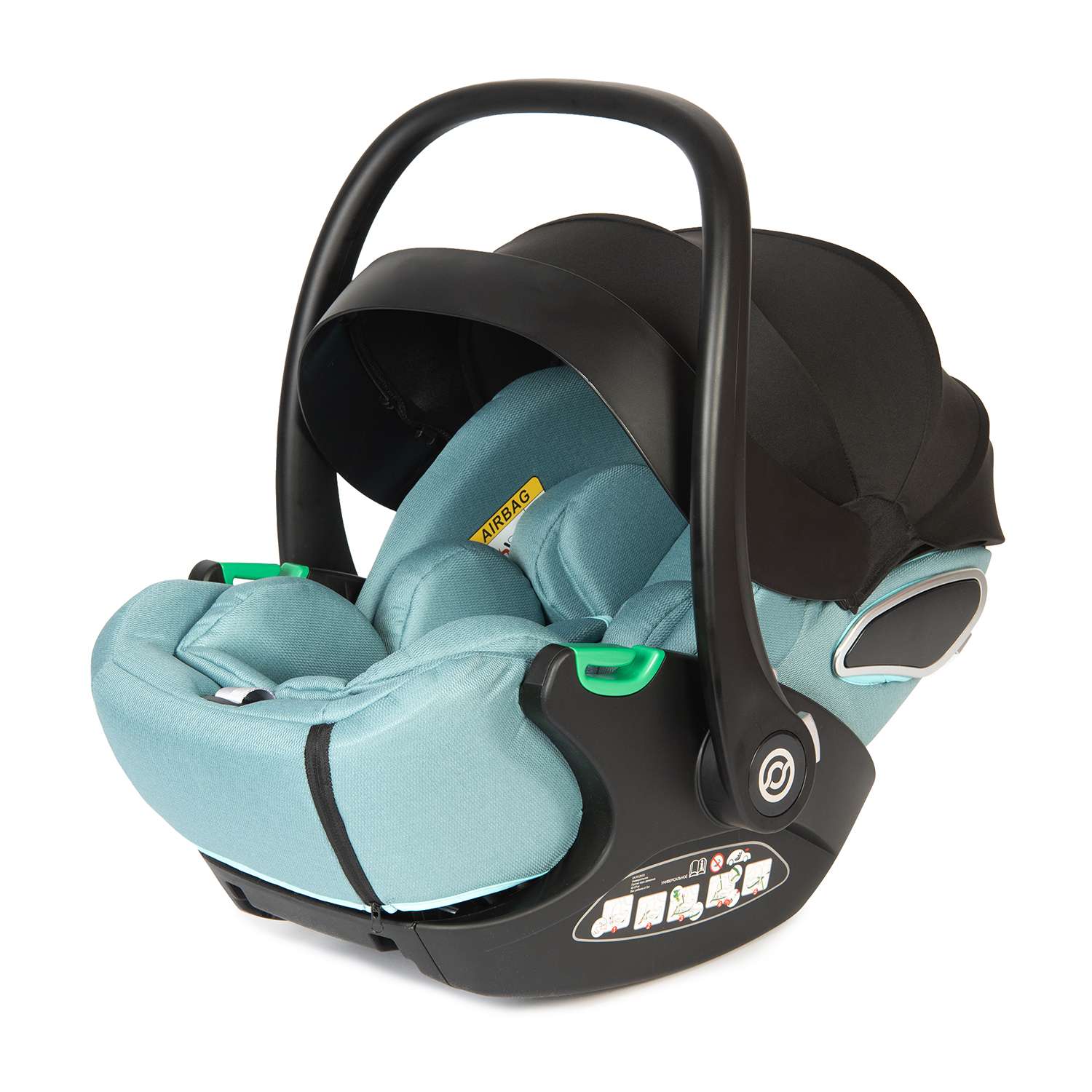 Автокресло Olsson B-Safe Mint 0+/1 (0-18 кг) зеленый - фото 11