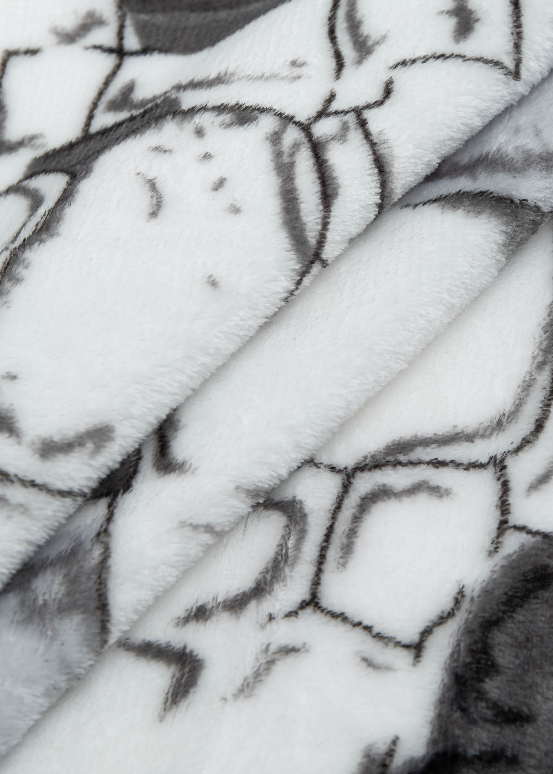 Плед TexRepublic Камешки 140 x 200 см велсофт - фото 6