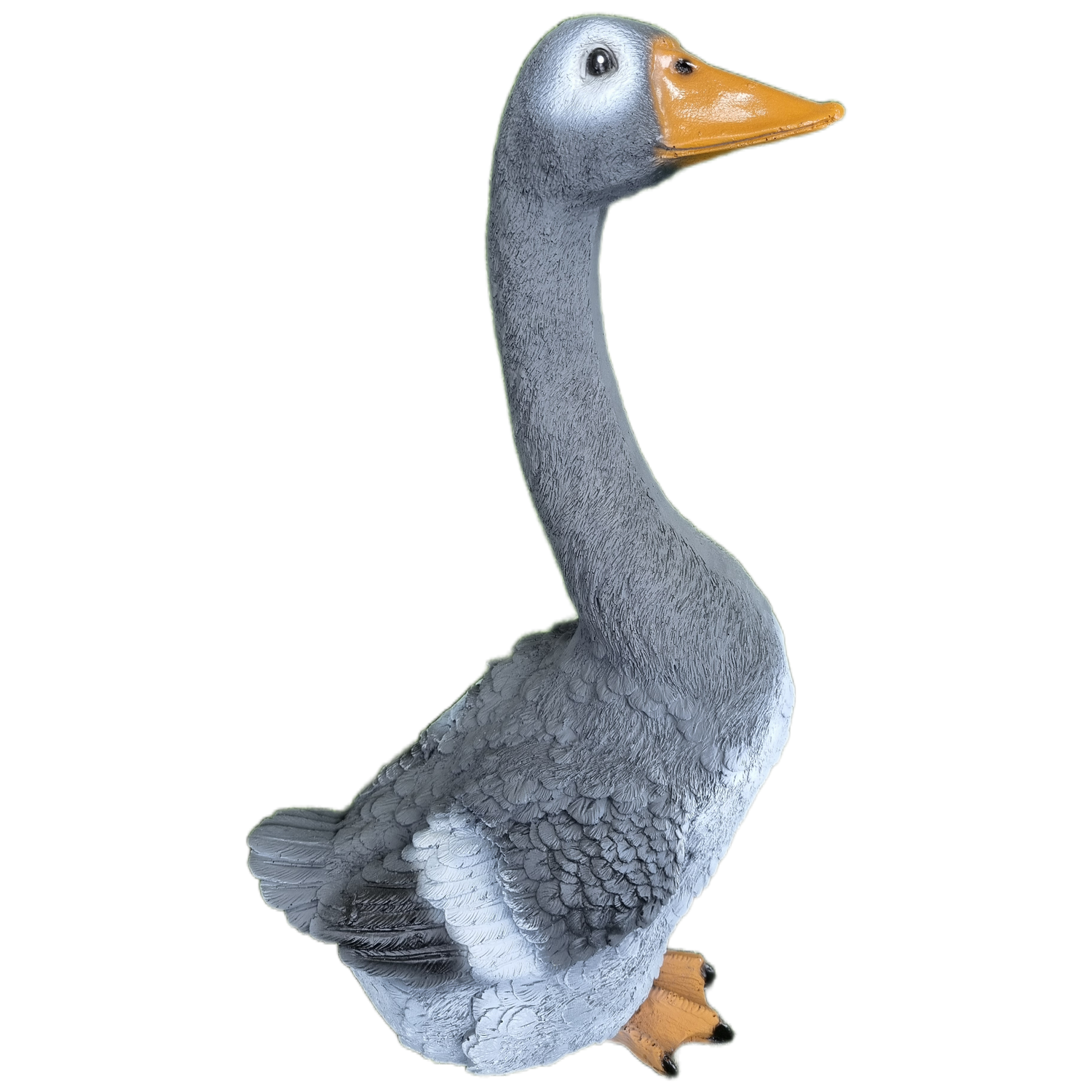 Фигура садовая . Гусь с длинной шеей - фото 2