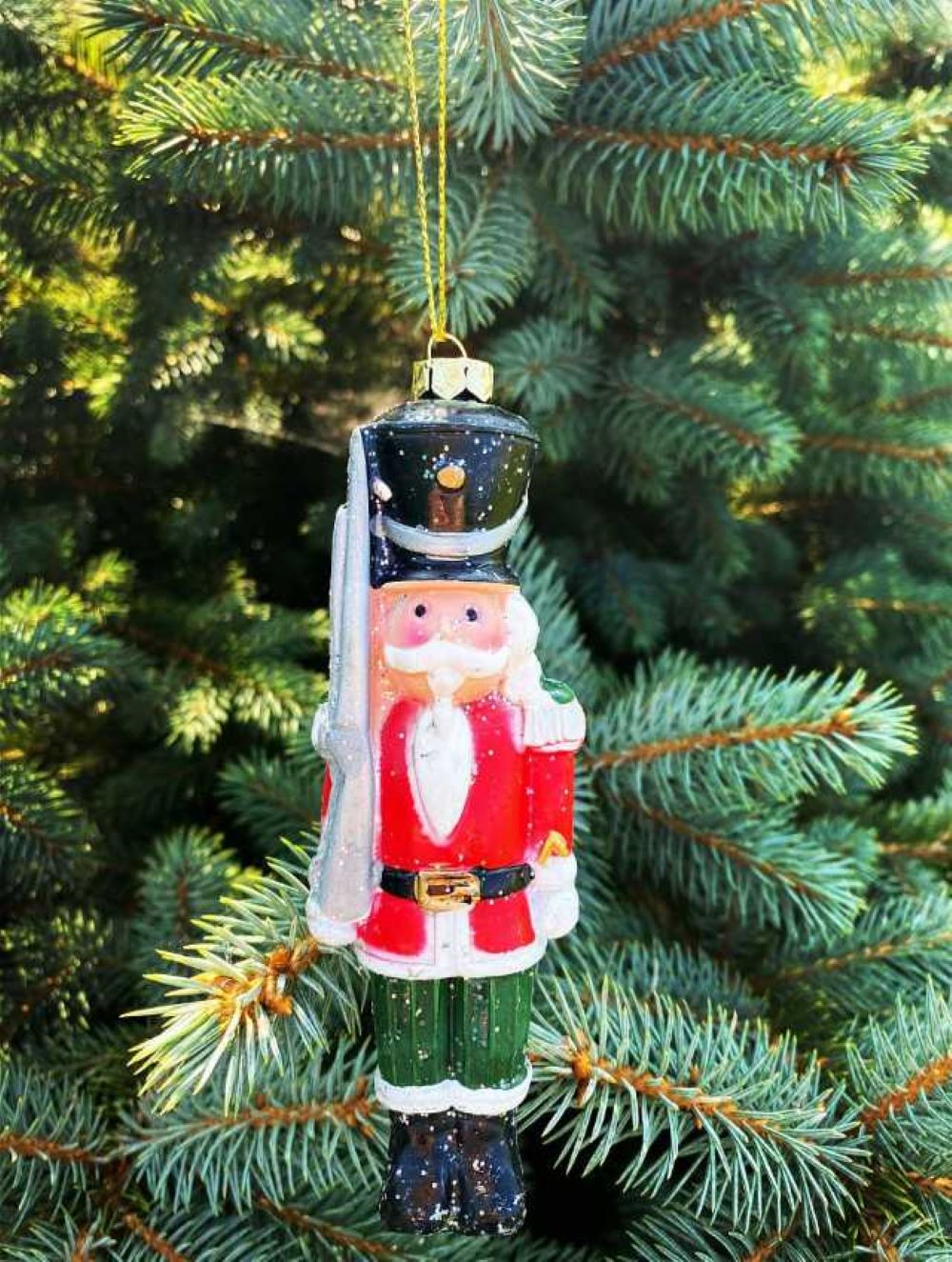 Украшение ёлочное Магия праздника из пластика солдат 4,3х3,2х14,8 см NY18/002 - фото 1