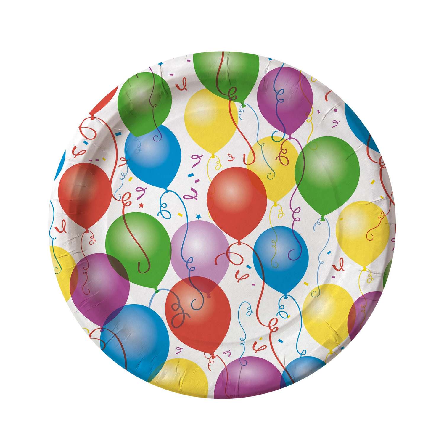 Бумажные тарелки VIP Шары 230мм 6шт - фото 1