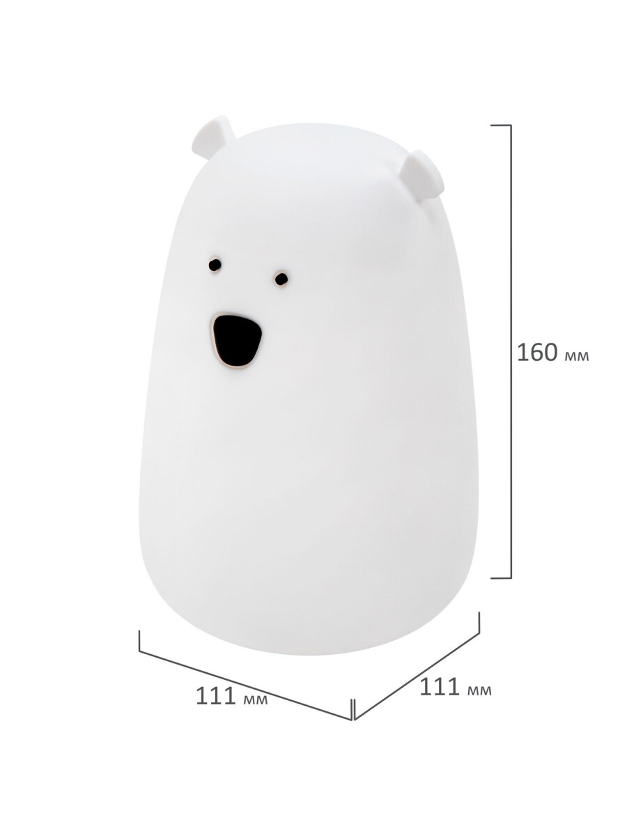 Игрушка ночник DASWERK Медведь - фото 14