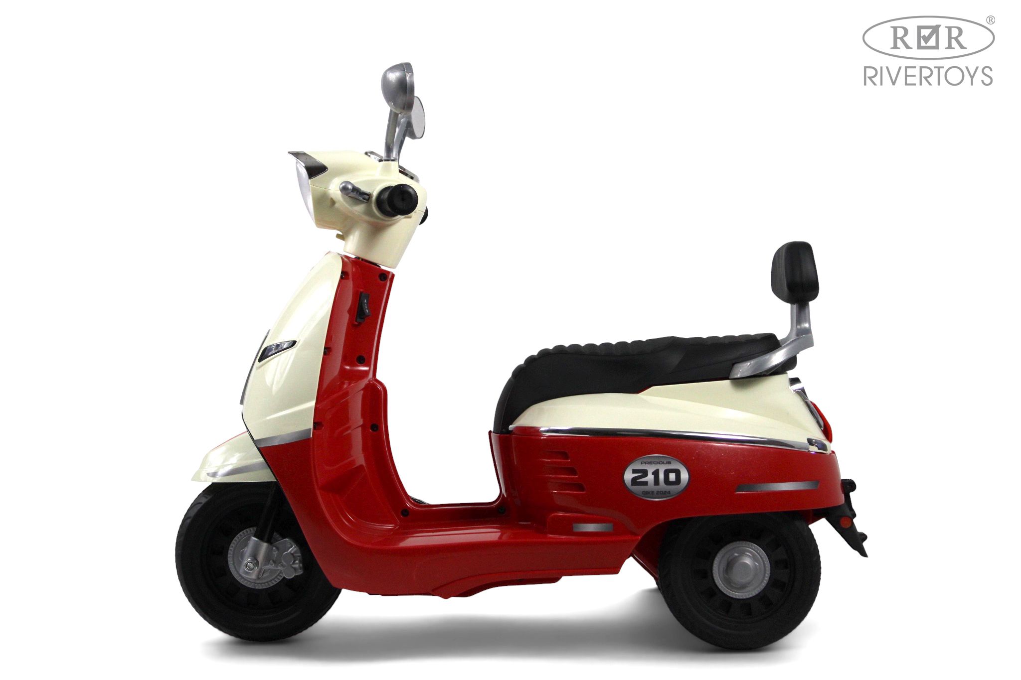 Электромотоцикл RIVERTOYS Z222ZZ-M-RED - фото 16
