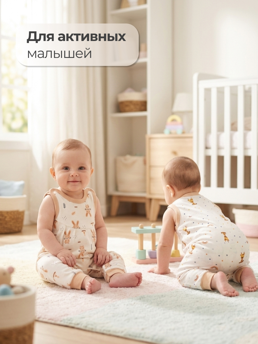 Полукомбинезон 2 шт Эскимо 20-3178 - фото 7