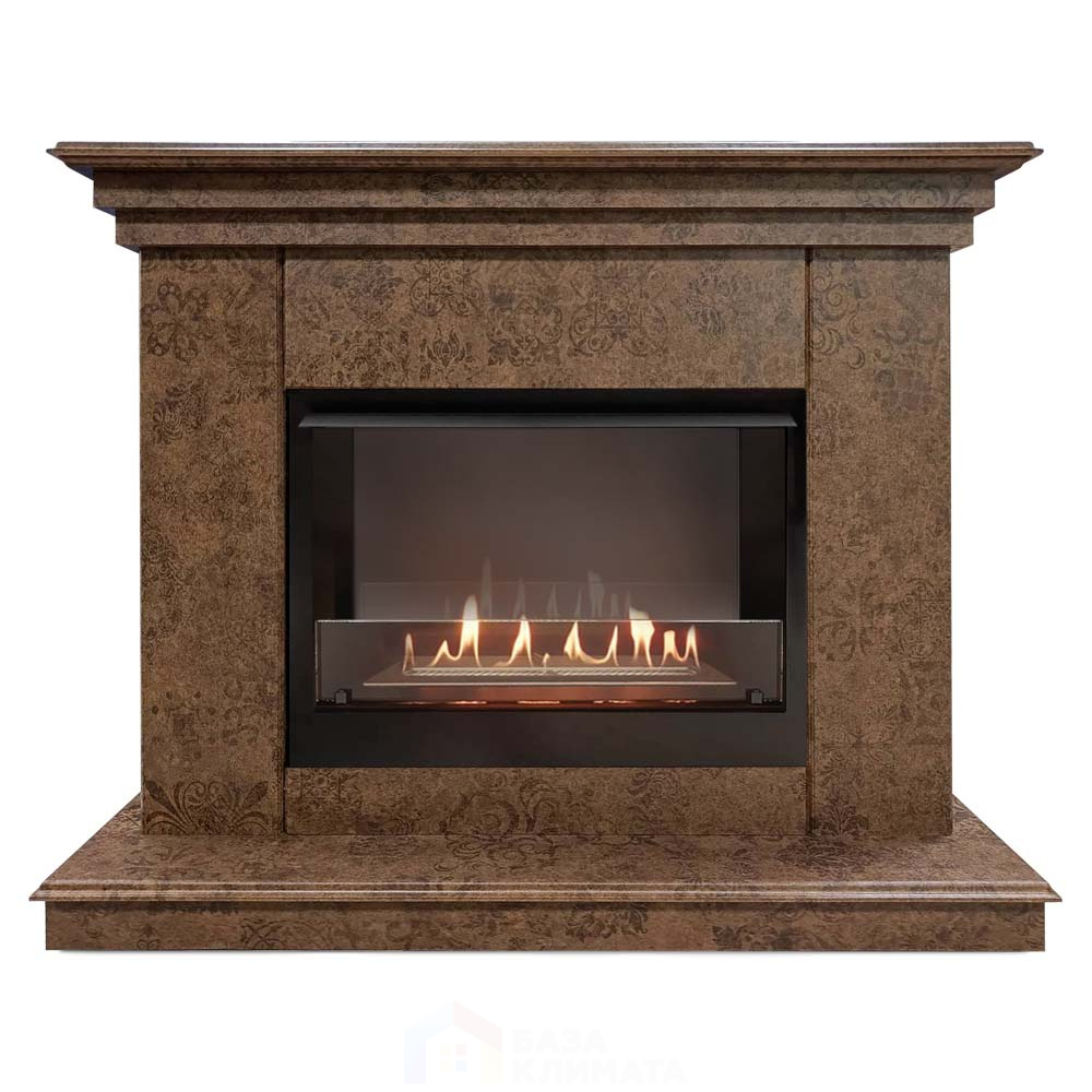 Каминокомплект Хорошие Камины Марс с очагом Firelight BFP/P-2520 мокко - фото 1