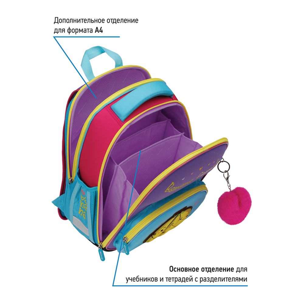 Ранец BERLINGO Profi Bananas - фото 8
