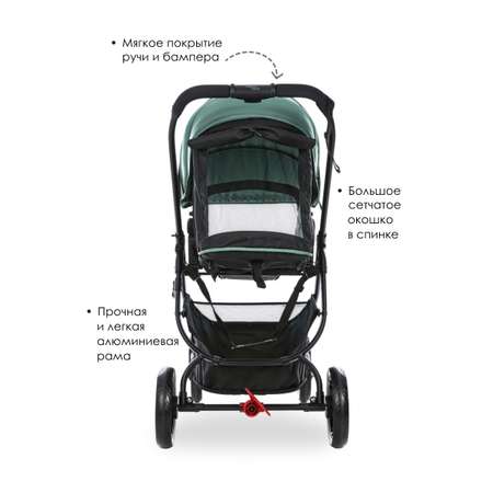 Коляска прогулочная Valco baby Snap 4 Ultra Flatt Matt зеленый