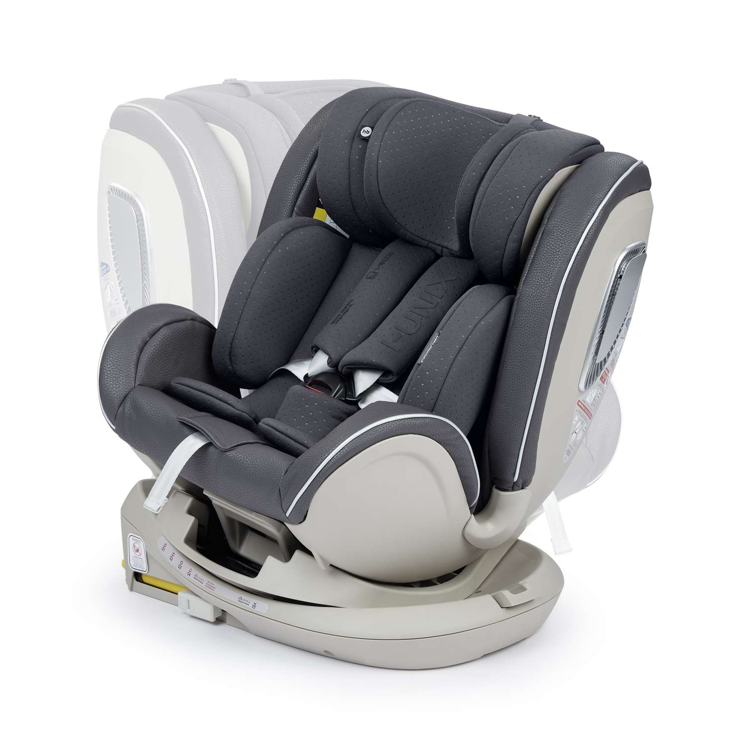 Автокресло Happy Baby I-Unix Isofix 0+/1/2/3 (0-36 кг) - фото 4