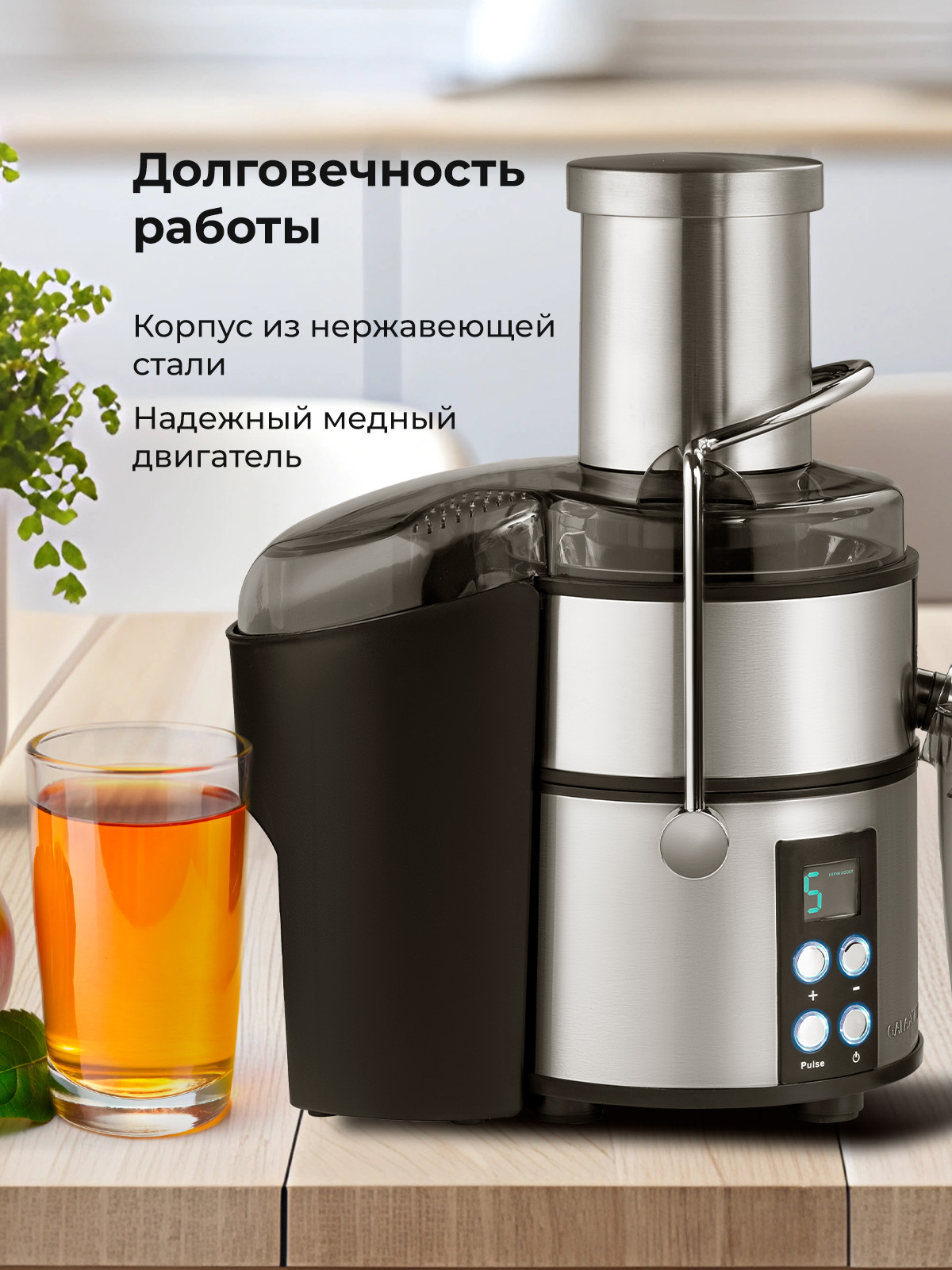 Соковыжималка Galaxy LINE GL0808 - фото 4