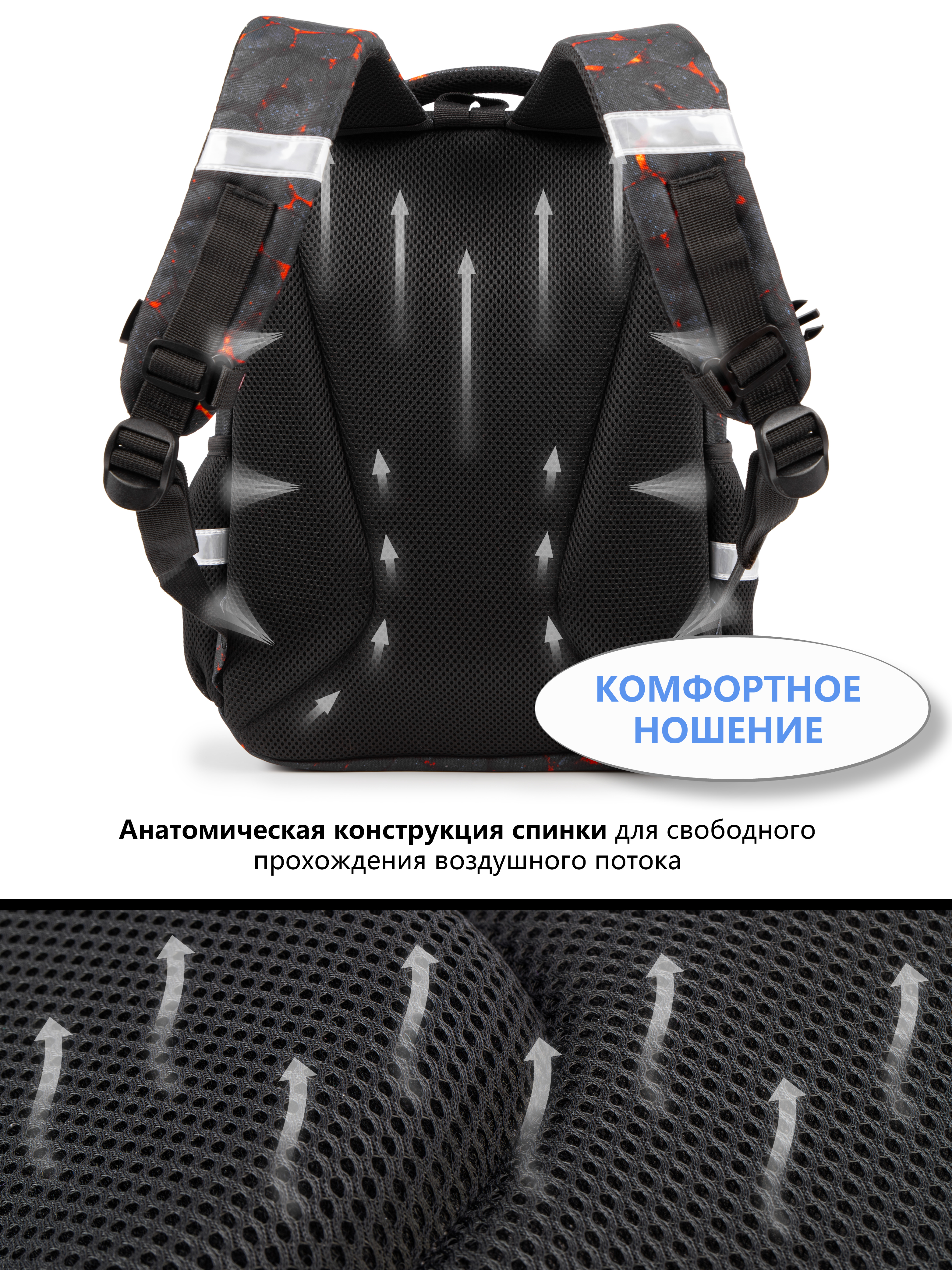 Рюкзак School Standard для мальчика набор 8 в 1 - фото 6