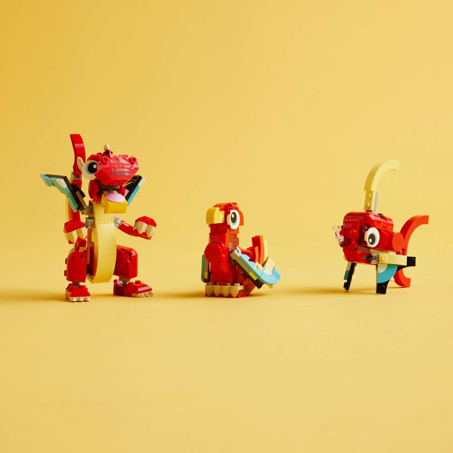 Конструктор LEGO Classic Красный дракон 149 дет. - фото 10