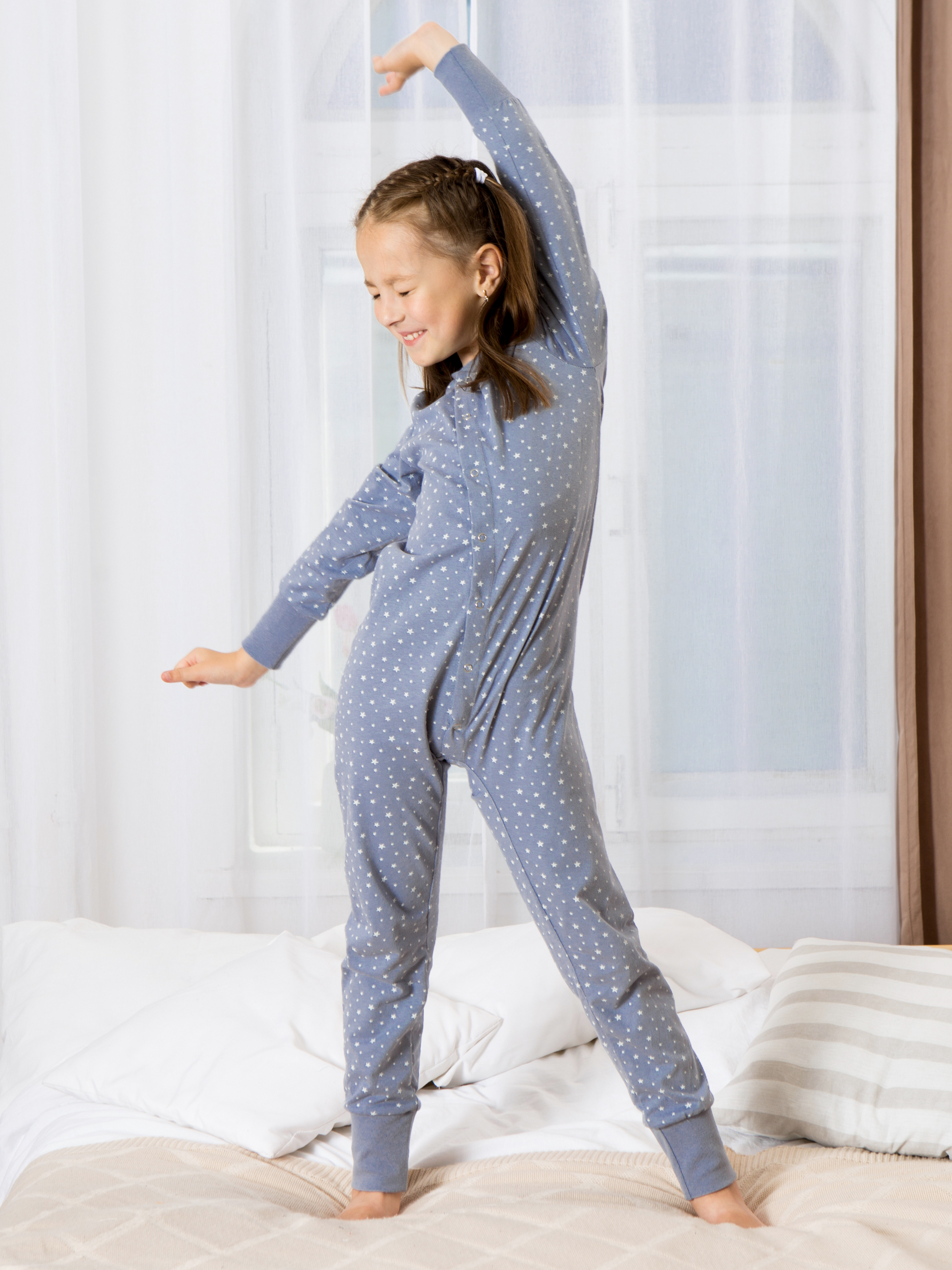 Пижама Весёлый человечек Д00113/Звезды - фото 7