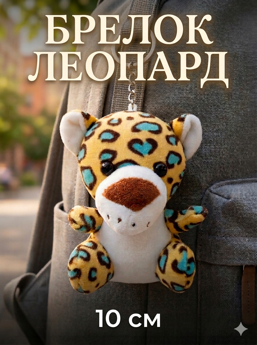 Брелок SHARKTOYS Леопард - фото 1