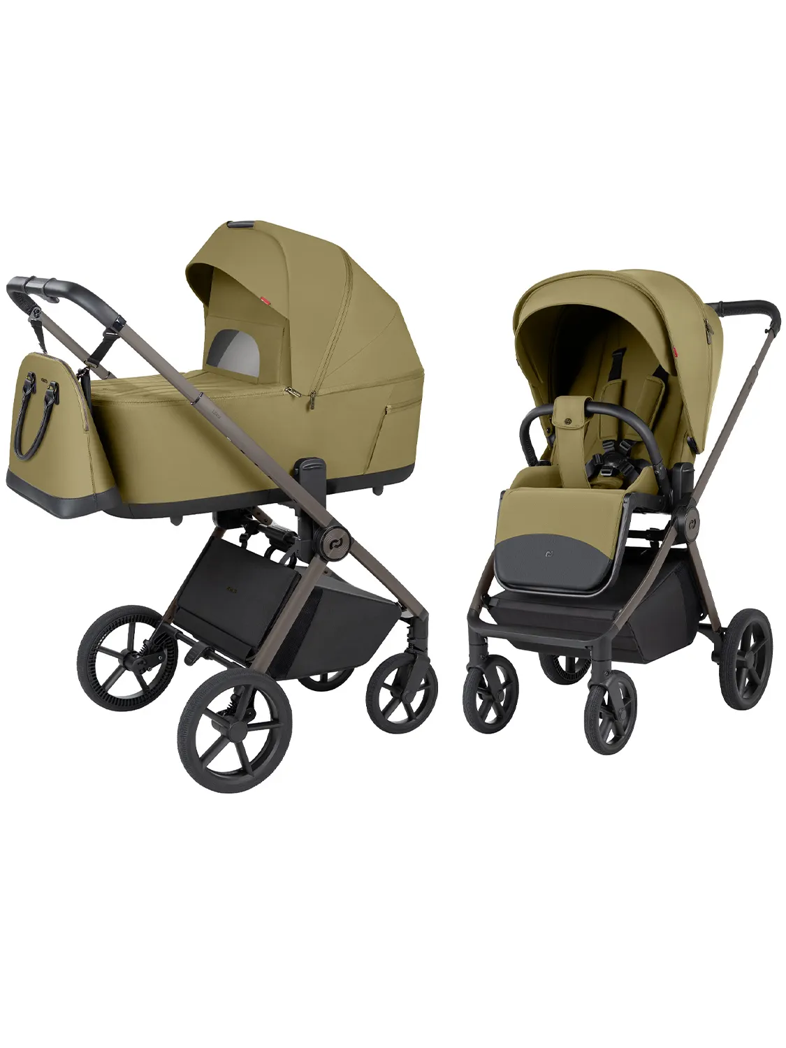 Коляска 2в1 Carrello Ultra F CRL-6556 зеленый - фото 2