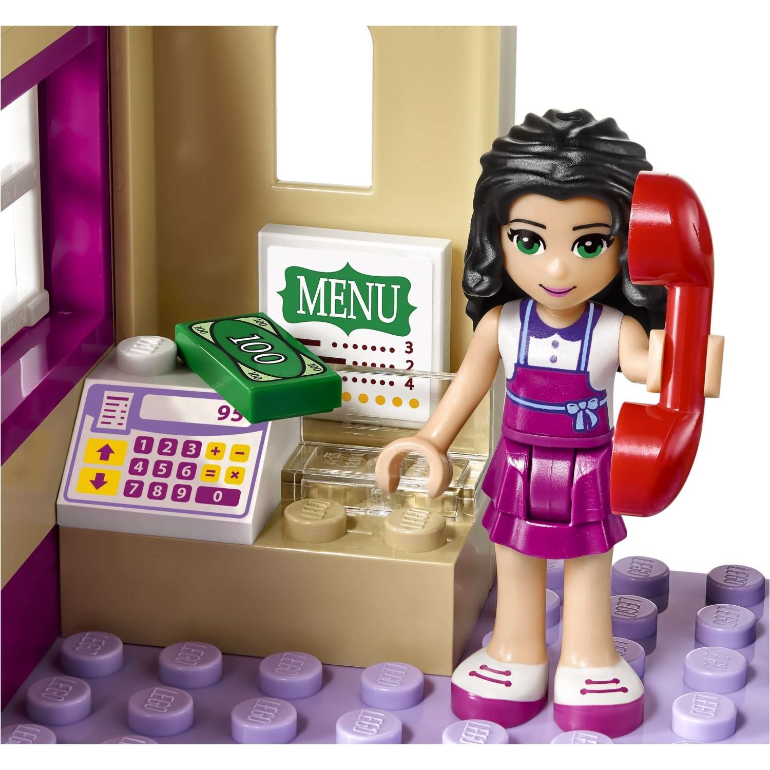 Конструктор LEGO Friends Пиццерия блочный - фото 6